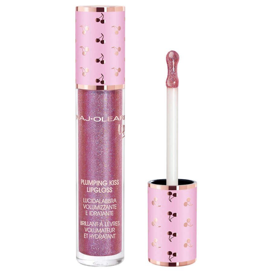 Naj Oleari Plumping Kiss Lip Gloss Holographic Pink Bleščilo Za Ustnice 6 ml