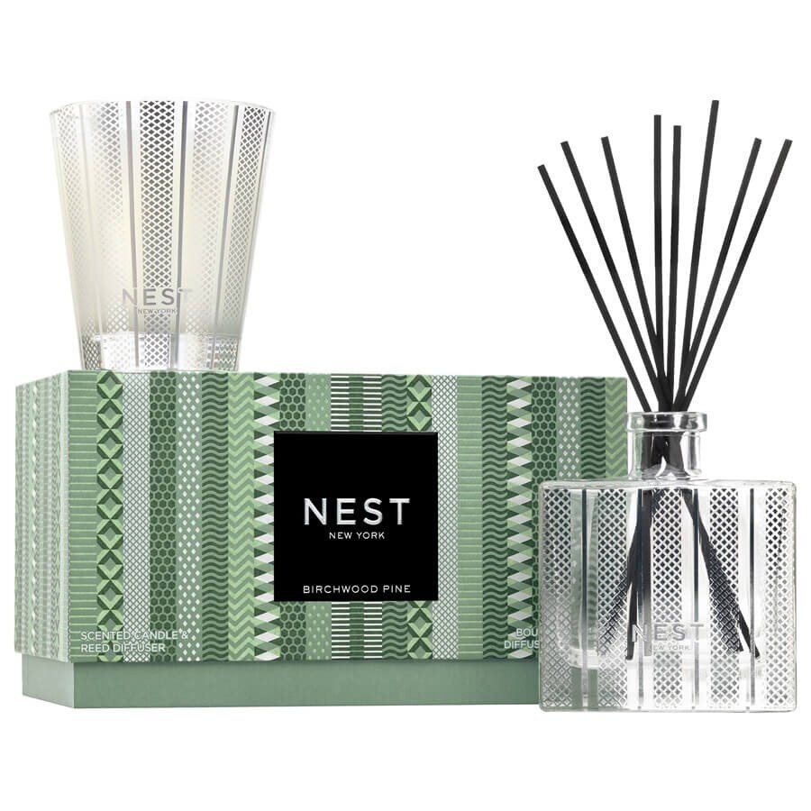 NEST New York Seti Birchwood Pine Classic Candle & Diffuser Set 1 kos