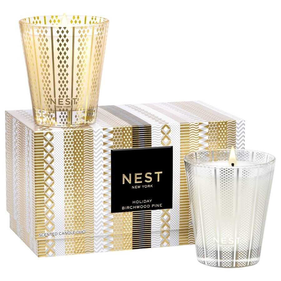 NEST New York Seti Festive Classic Candle Duo Set 1 kos