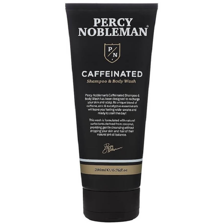 Percy Nobleman Caffeinated Shampoo & Body Wash Šampon Za Lase 200 ml