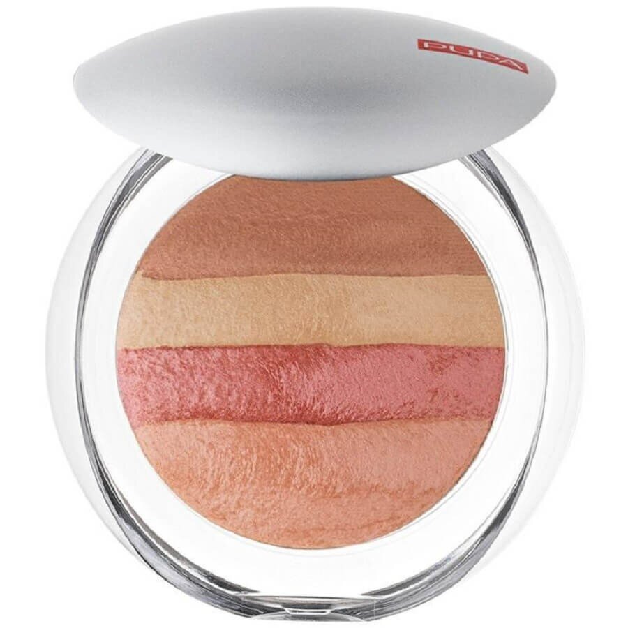 Pupa Luminys Baked All Over Illuminating Blush Powder Gold Stripes Rdečilo 9 g