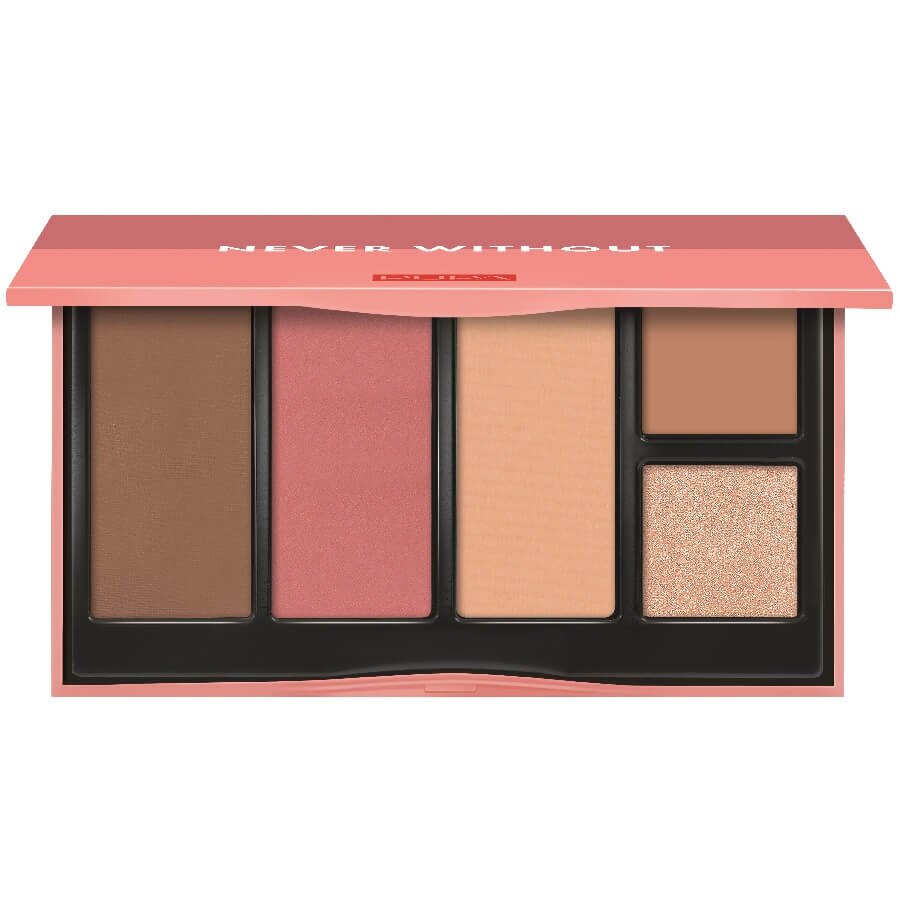 Pupa Never Without All In One Face Palette Medium Skin Paleta Ličil Za Obraz 15 g