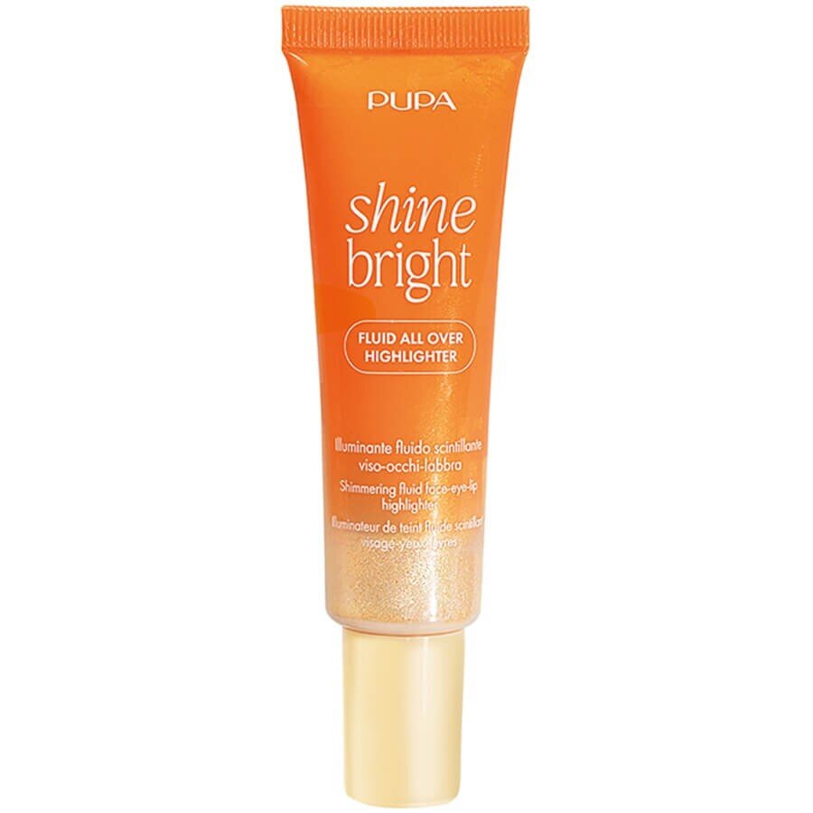 Pupa Osvetljevalci Shine Bright Fluid All Over Highligher Osvetljevalec Za Telo 30 ml