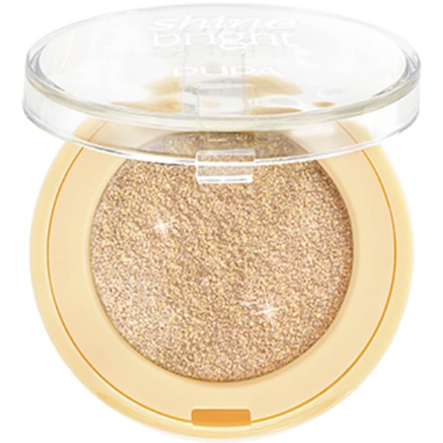 Pupa Senčila Za Oči Shine Bright Eyeshadow Blossom Gold Senčilo 16 g