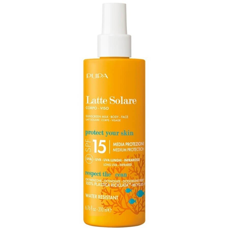 Pupa Sunscreen Milk SPF 15 Mleko Za Zaščito Pred Soncem 200 ml
