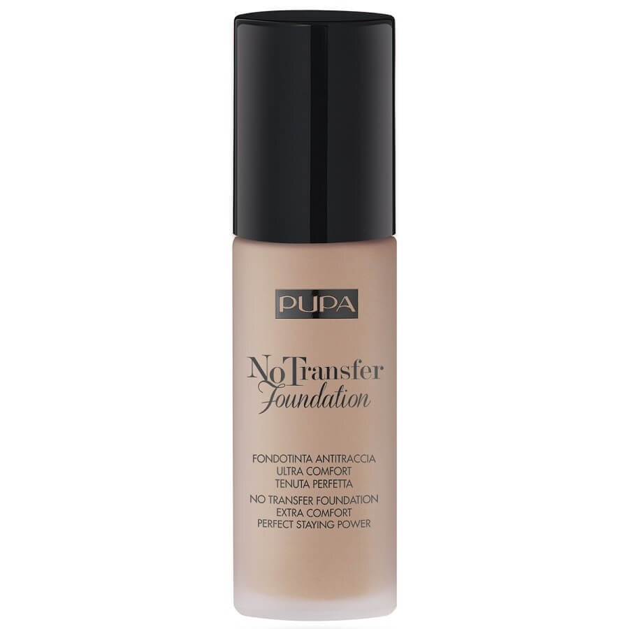 Pupa Tekoči Pudri No Transfer Foundation SPF 15 Medium Beige Tekoča Podlaga 30 ml
