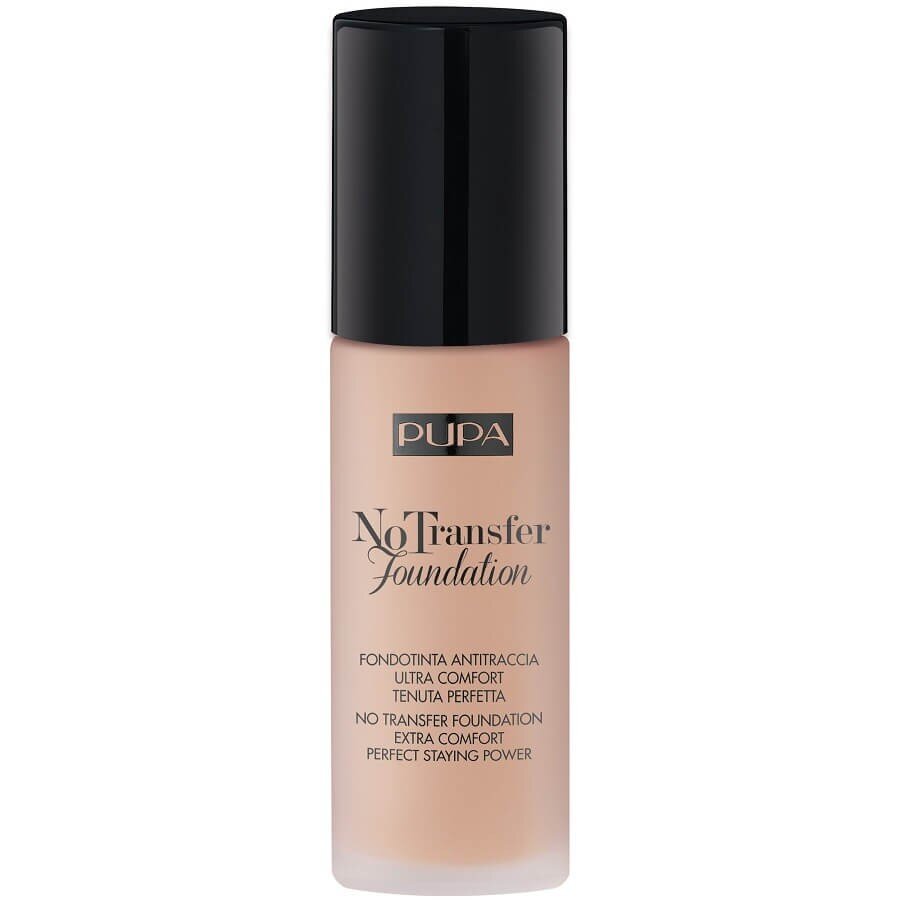 Pupa Tekoči Pudri No Transfer Foundation SPF 15 Natural Skin Tekoča Podlaga 30 ml