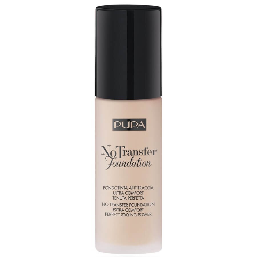 Pupa Tekoči Pudri No Transfer Foundation SPF 15 Porcelain Tekoča Podlaga 30 ml