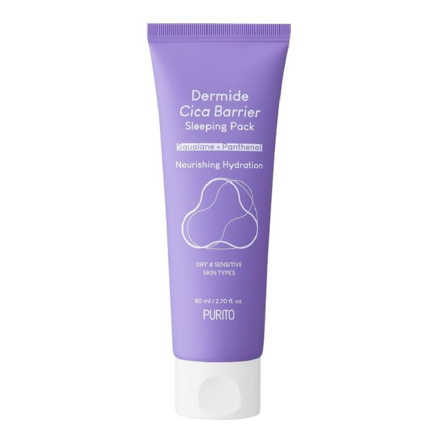 Purito Maske Za Obraz Dermide Cica Barrier Night Mask Maska Nego Obraza 80 ml