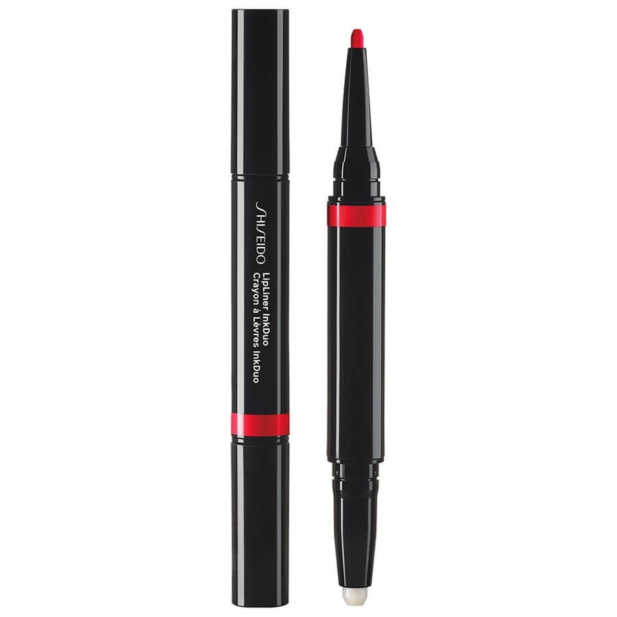 Shiseido LipLiner InkDuo True Red Svinčnik Za Ustnice 1 kos
