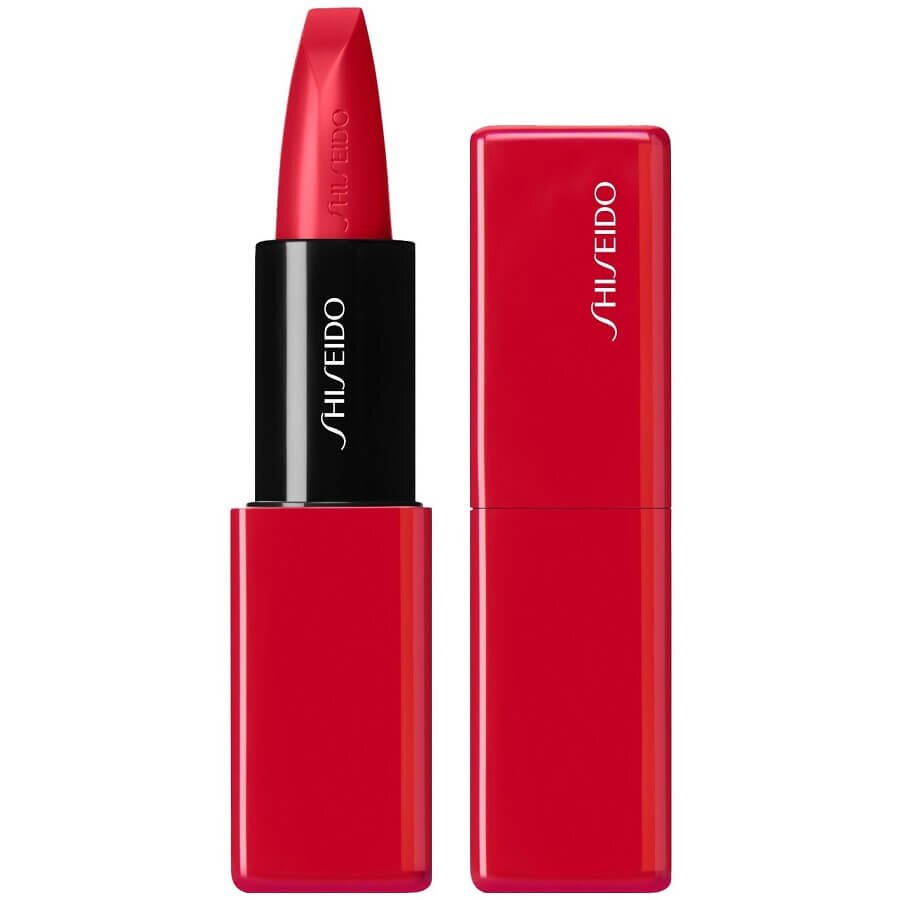 Shiseido TechnoSatin Gel Lipstick Red Shift Šminka Za Ustnice 4 g