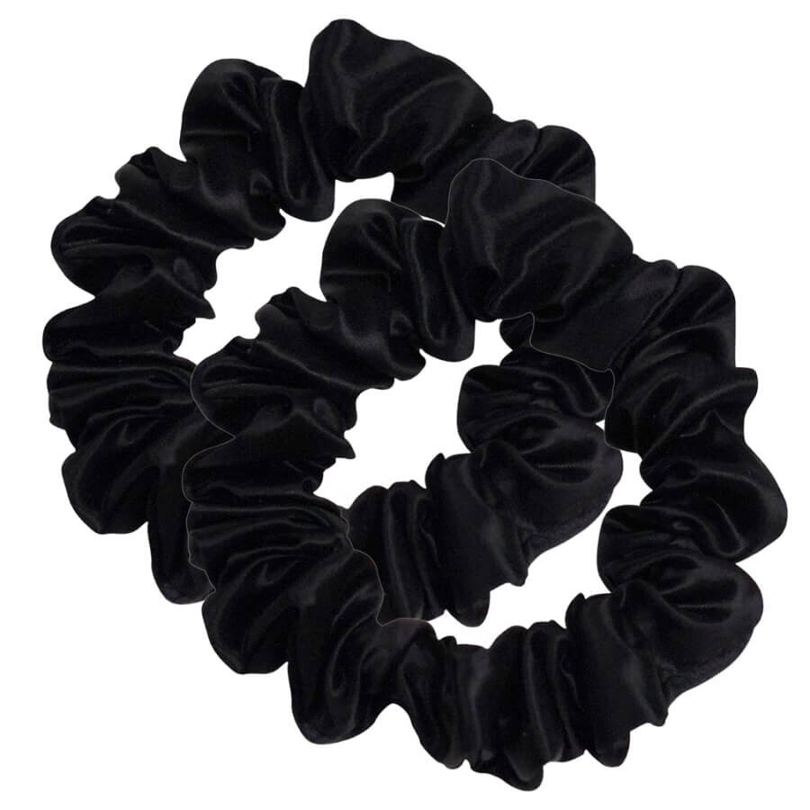 StarSilk Elastike Za Lase Silk Hairband Midi Black Moon Elastika 2 kos