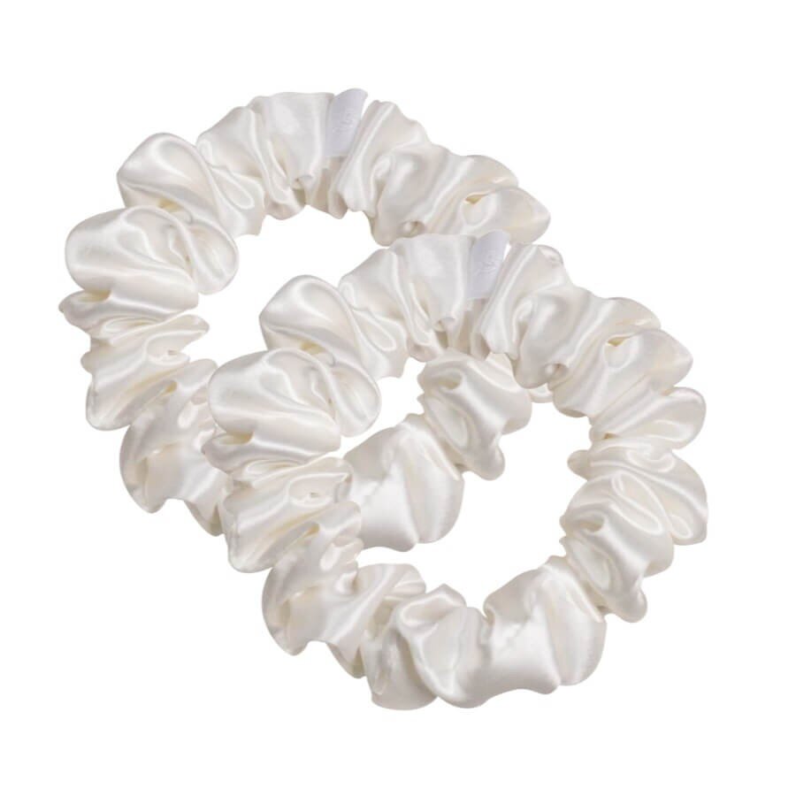 StarSilk Elastike Za Lase Svilena Gumica Twinkling White Elastika 1 kos