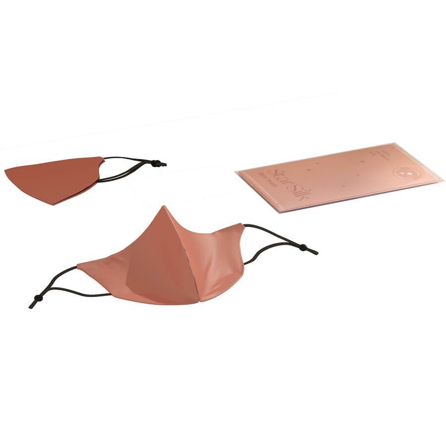 StarSilk Svilena Maska Za Obraz Daydream Pink Nego Obraza 1 kos