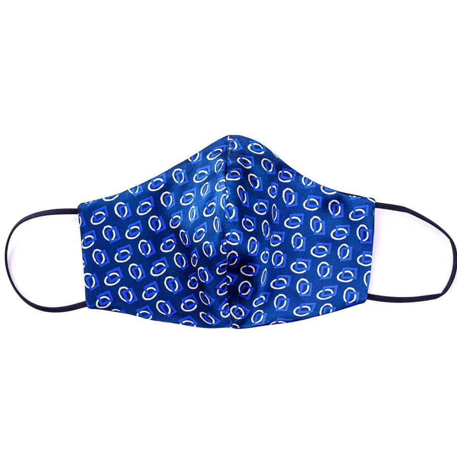 Tie-Me-Up! Silk Mask Circles For Men Maska Za Obraz 1 kos