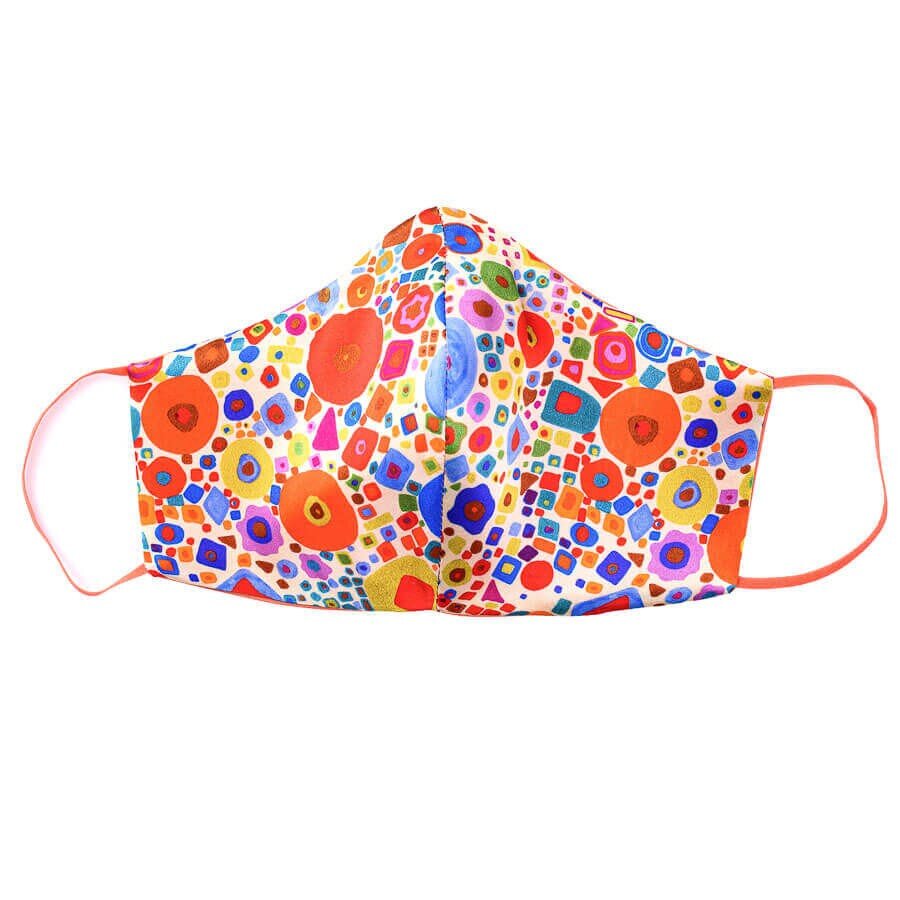 Tie-Me-Up! Silk Mask Flying Colors Red Maska Za Obraz 1 kos