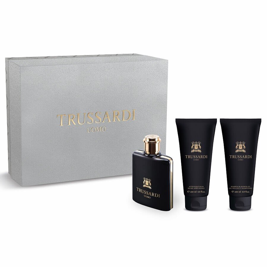 Trussardi Uomo Black Extreme Eau De Toilette 100 Ml Set 1 kos