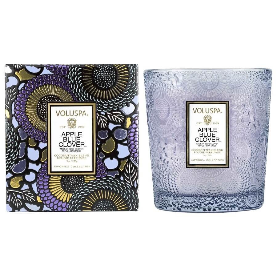 VOLUSPA Apple Blue Clover Classic Candle Dišeča Sveča 255 g