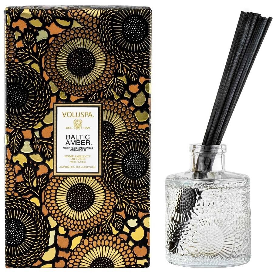 VOLUSPA Baltic Amber Reed Diffuser Dišeče Palčke 100 ml
