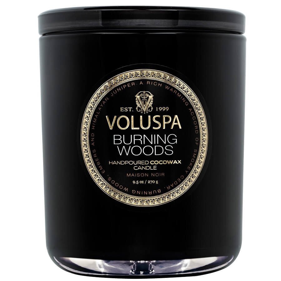 VOLUSPA Burning Woods Classic Candle Dišeča Sveča 270 g