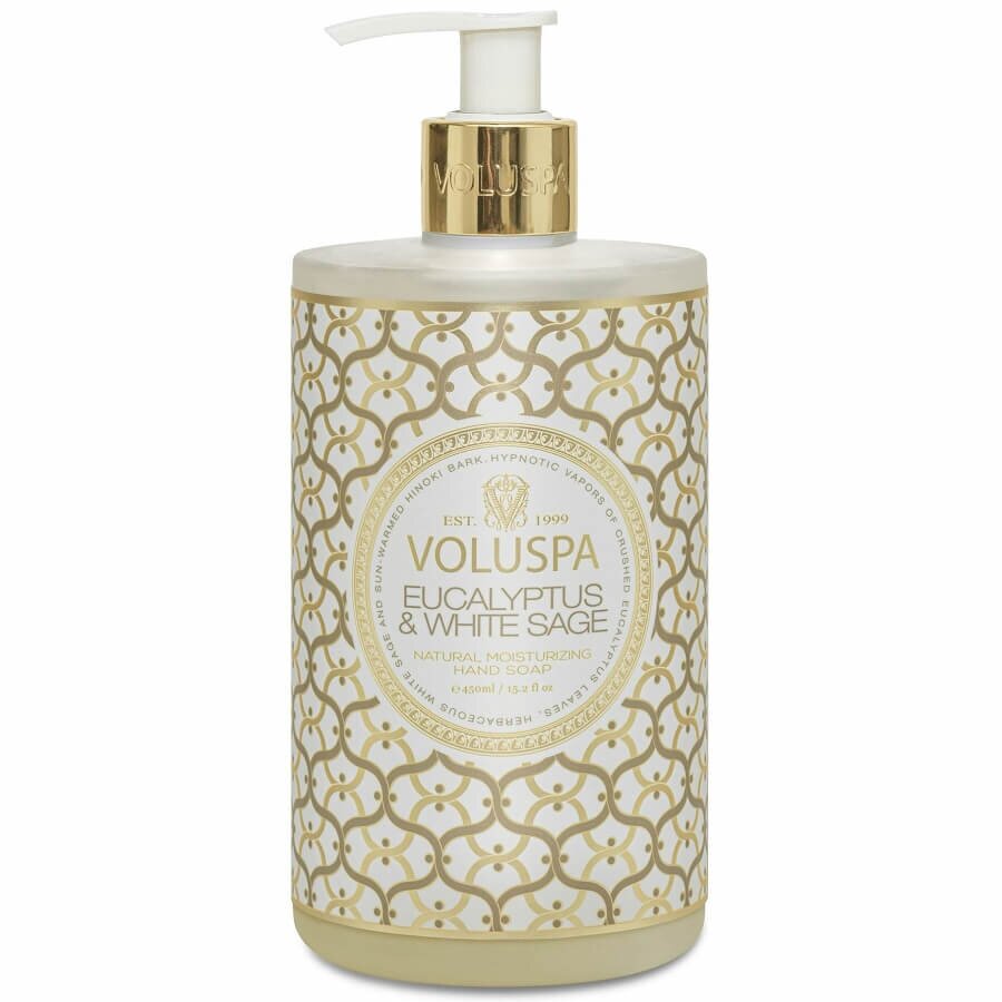 VOLUSPA Eucalyptus & White Sage Hand Soap Tekoče Milo 450 ml