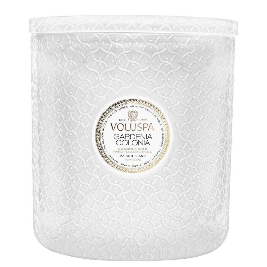 VOLUSPA Gardenia Colonia 5 Wick Hearth Candle Dišeča Sveča 3500 g