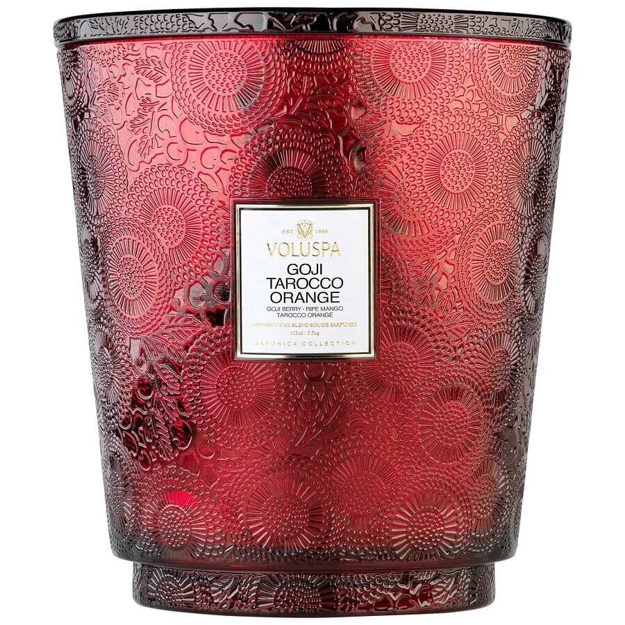VOLUSPA Goji Tarocco Orange 5 Wick Hearth Candle Dišeča Sveča 3500 g