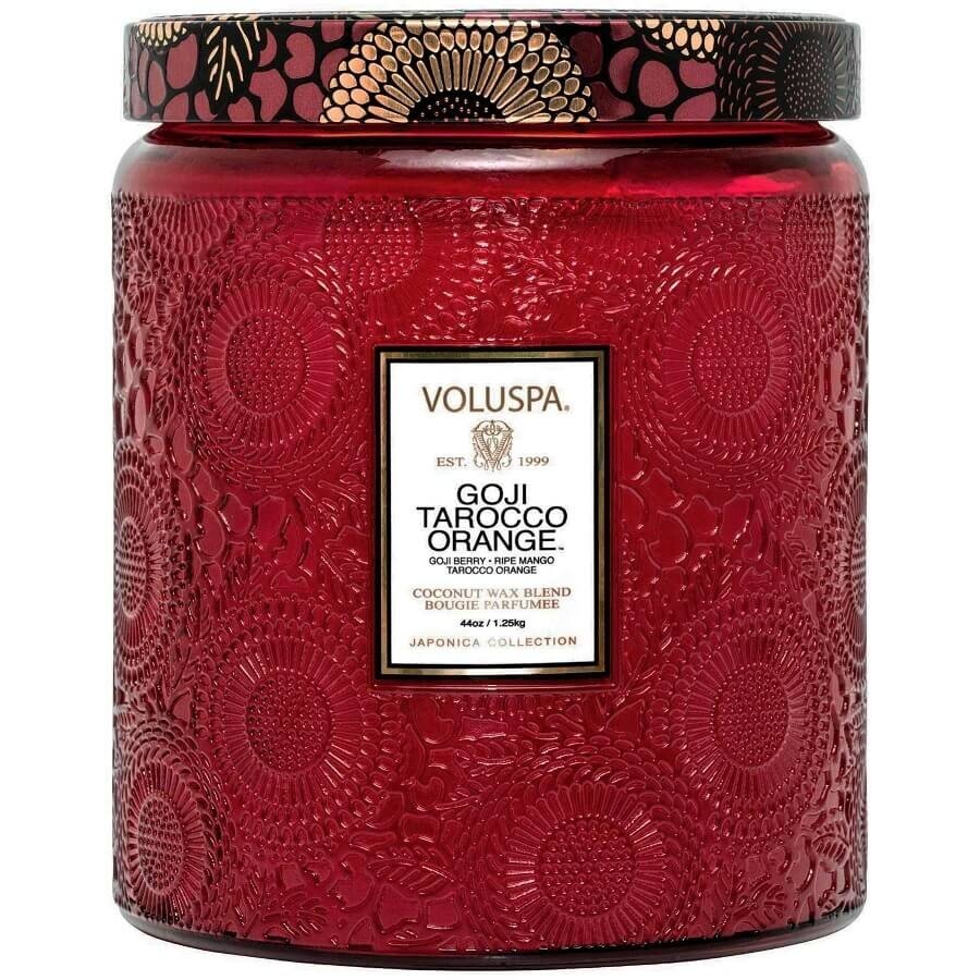 VOLUSPA Goji Tarocco Orange Luxe Candle Dišeča Sveča 1250 g
