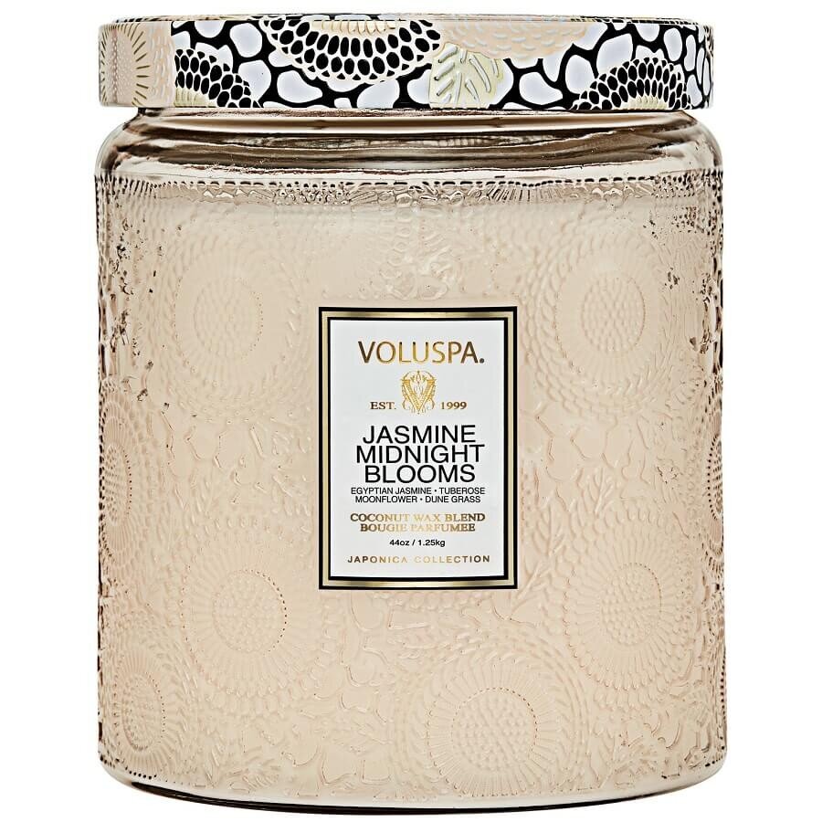VOLUSPA Jasmine Midnight Blooms Luxe Jar Candle Dišeča Sveča 1250 g