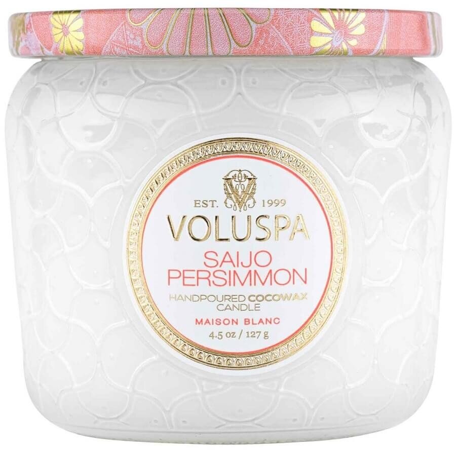 VOLUSPA Saijo Persimmon Petite Jar Candle Dišeča Sveča 127 g