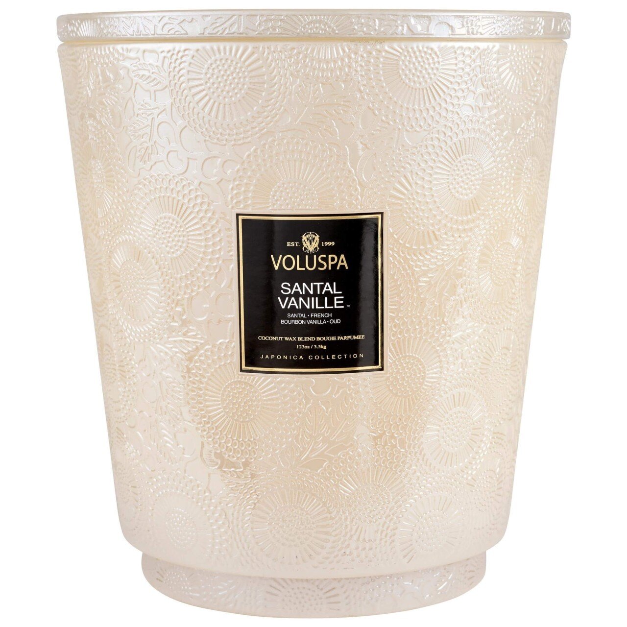 VOLUSPA Santal Vanille 5 Wick Candle Dišeča Sveča 3500 g