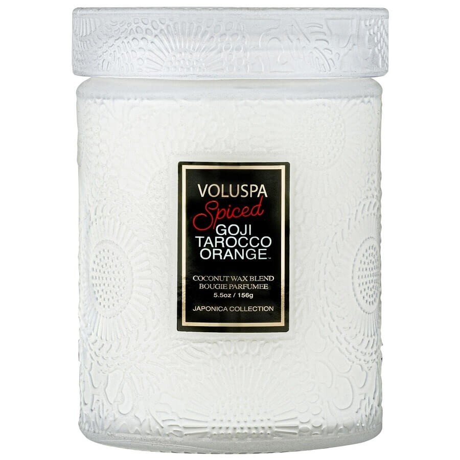 VOLUSPA Spiced Goji Tarocco Orange Small Jar Candle Dišeča Sveča 156 g