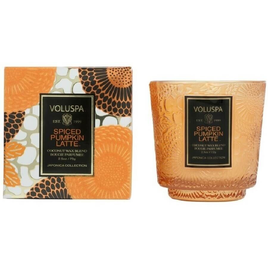 VOLUSPA Spiced Pumpkin Latte 2.5oz Ped Dišeča Sveča 72 g