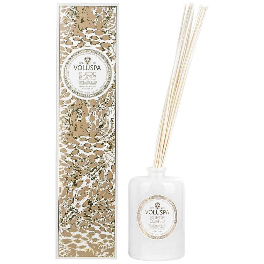 VOLUSPA Suede Blanc Reed Diffuser Dišeča Sveča 177 ml