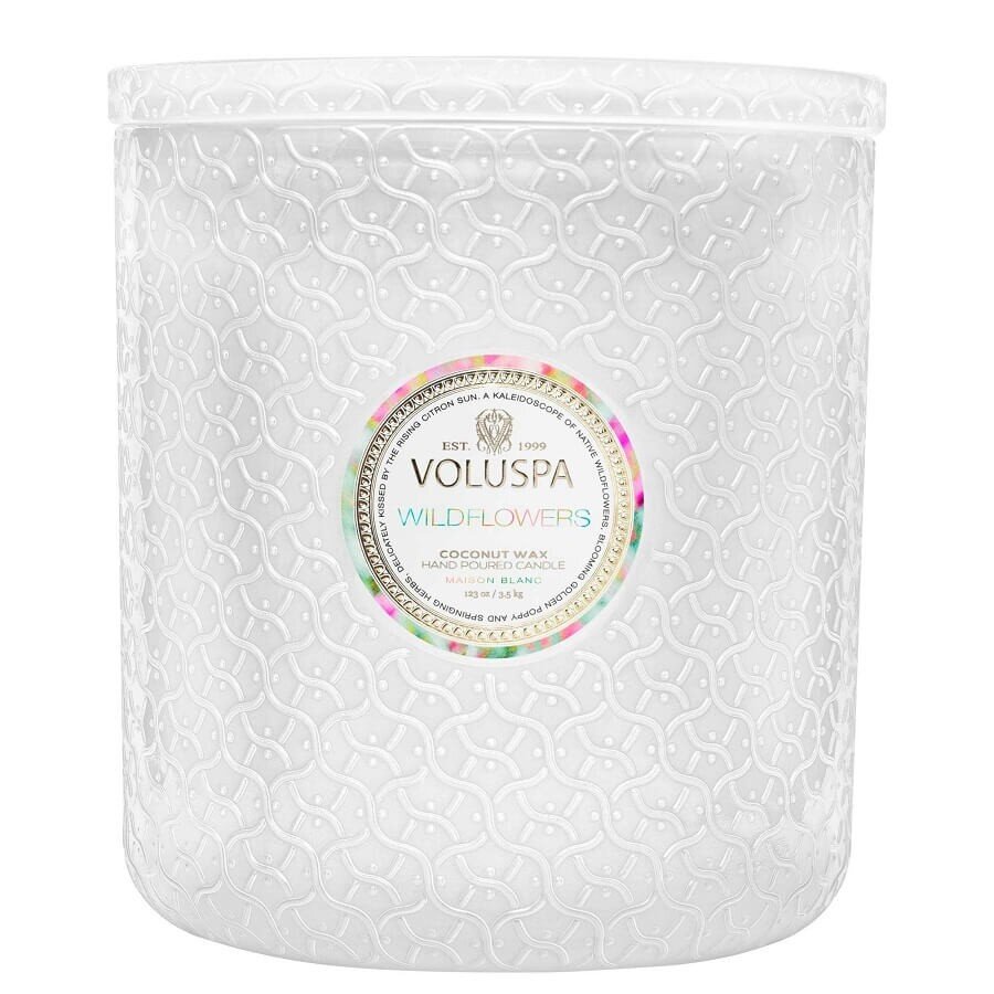 VOLUSPA Wildflowers 5 Wick Hearth Candle Dišeča Sveča 3500 g
