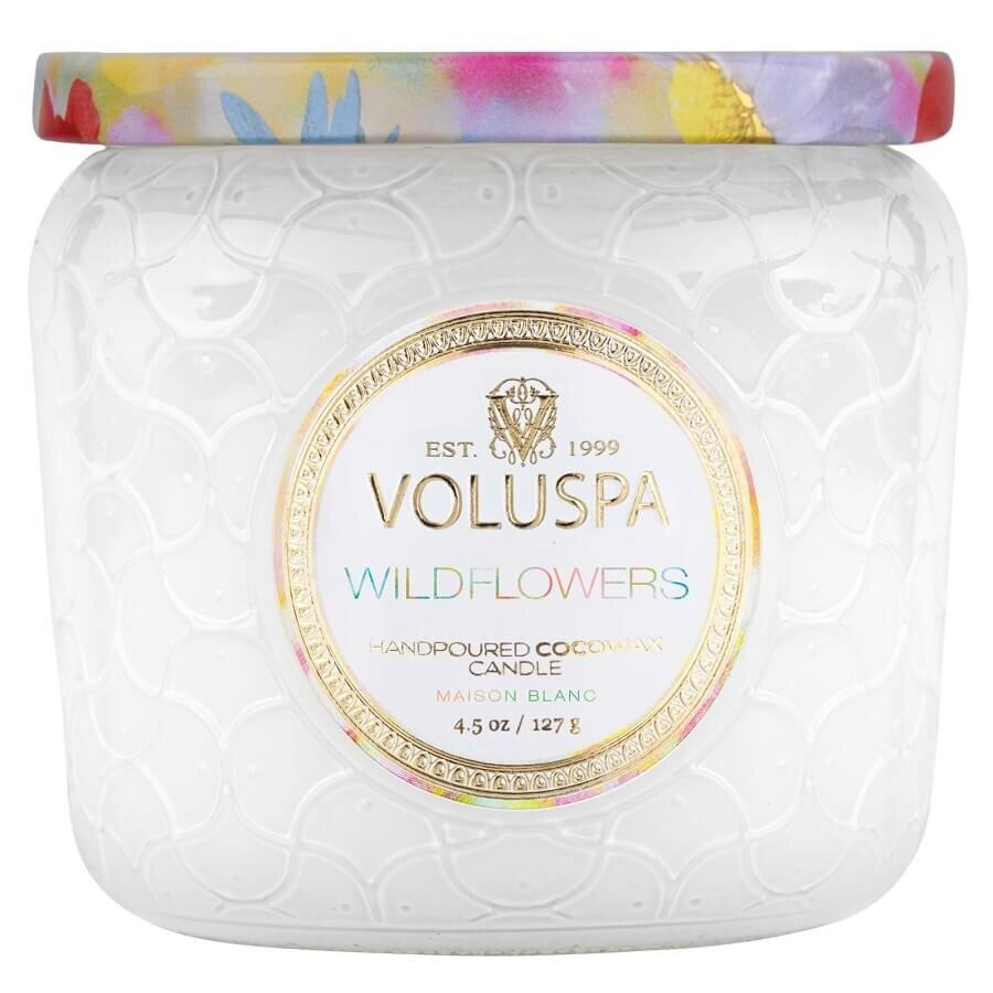VOLUSPA Wildflowers Petite Jar Candle Dišeča Sveča 127 g