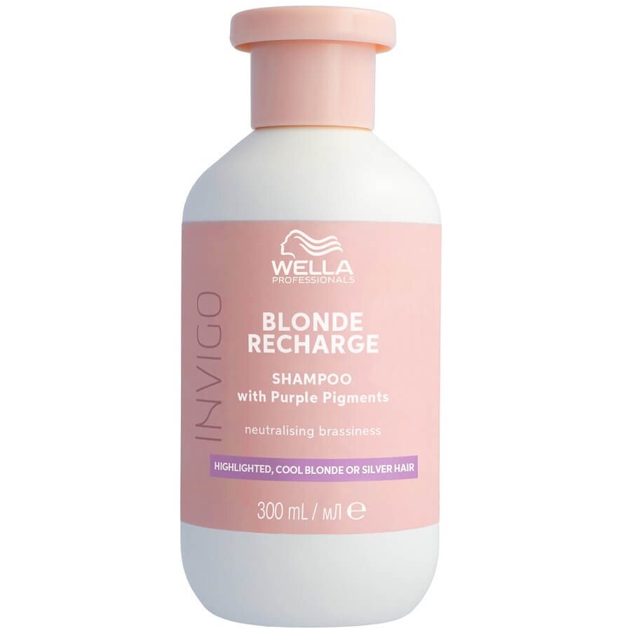 Wella Professionals Šamponi Invigo Blonde Recharge Shampoo With Purple Pigments Šampon 250 ml