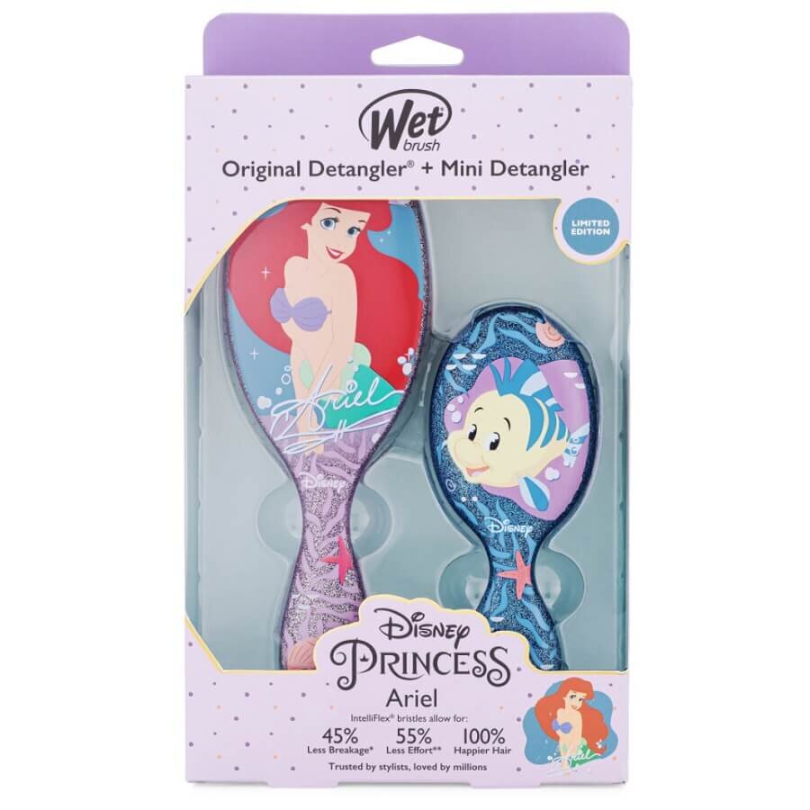 Wet Brush Krtače Za Lase Original Detangler Disney Princess Ariel Set 1 kos