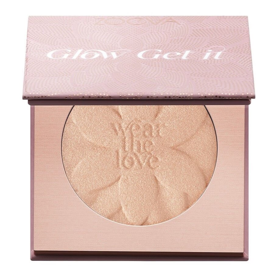 ZOEVA Glow Get It Highlighting Powder Dreamy Rose Golden Osvetljevalec 53 g
