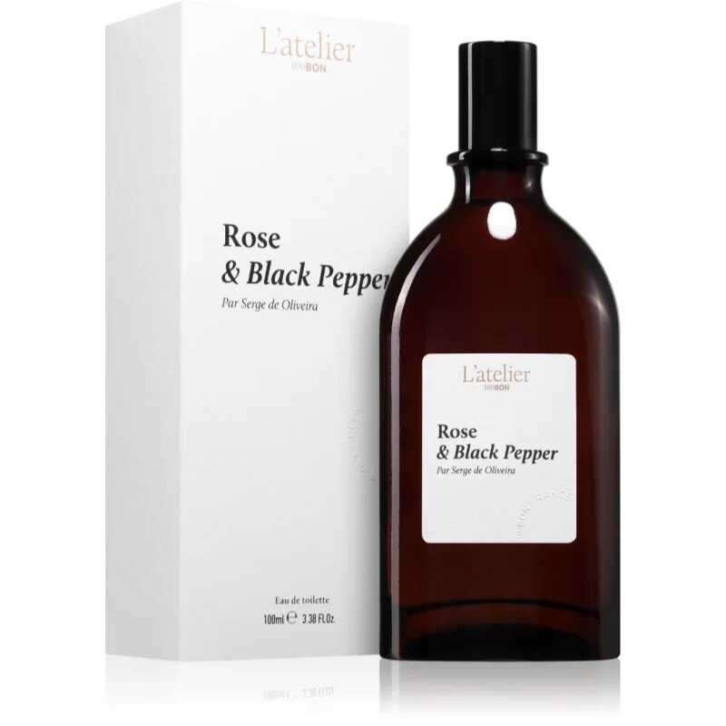 100BON Rose & Black Pepper parfumska voda intense uniseks 100 ml
