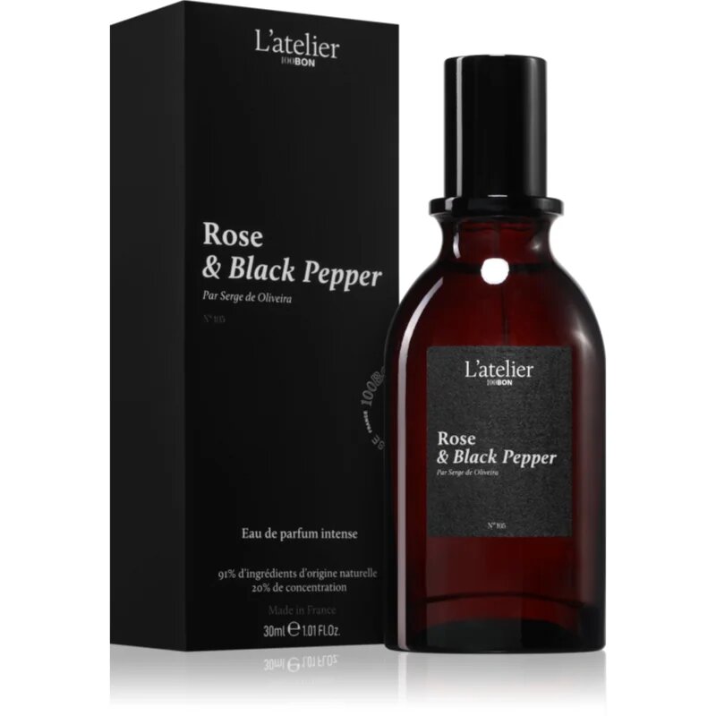 100BON Rose & Black Pepper parfumska voda intense uniseks 30 ml