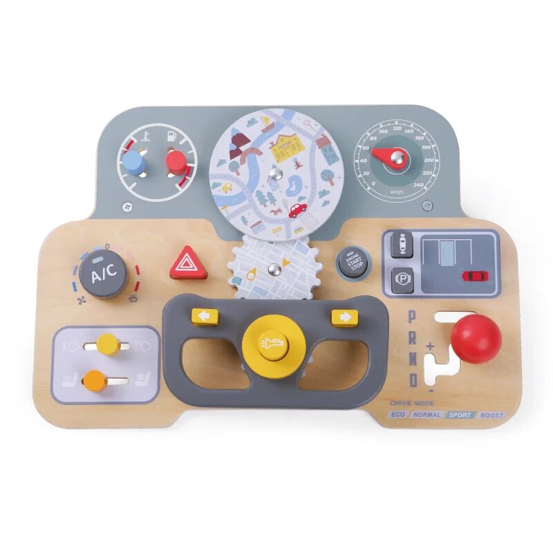 2Kids Toys Activity Board Car aktivnostna igrača 12m+ 1 kos