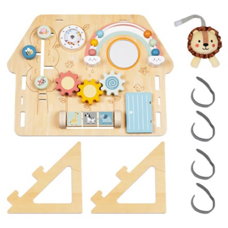 2Kids Toys Activity Board Lion´s House aktivnostna igrača 12m+ 1 kos