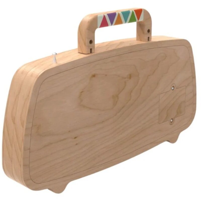 2Kids Toys Activity Board Wooden FM Radio aktivnostna igrača 12m+ 1 kos