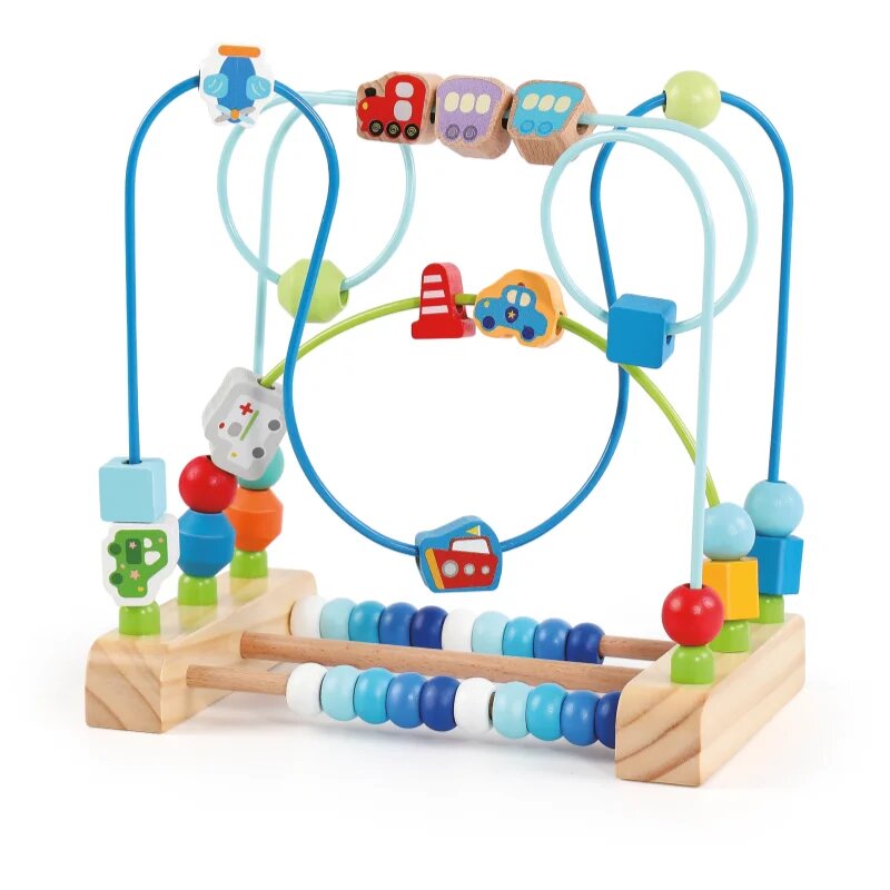 2Kids Toys Bead Maze Traffic motorični labirint 18m+ 1 kos
