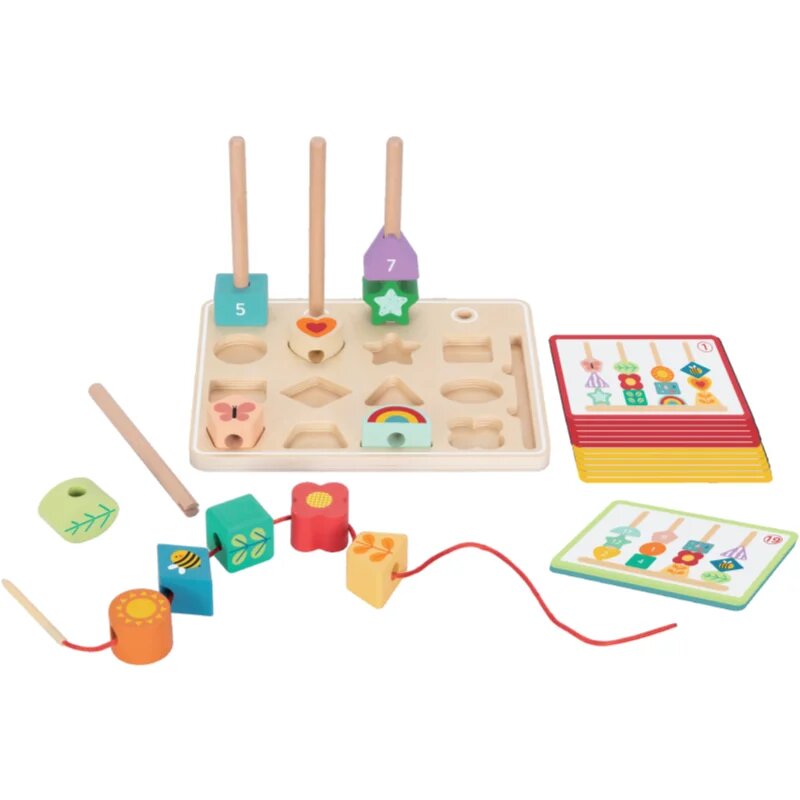 2Kids Toys Card Sorting Game Meadow aktivnostna igrača 18m+ 30 kos