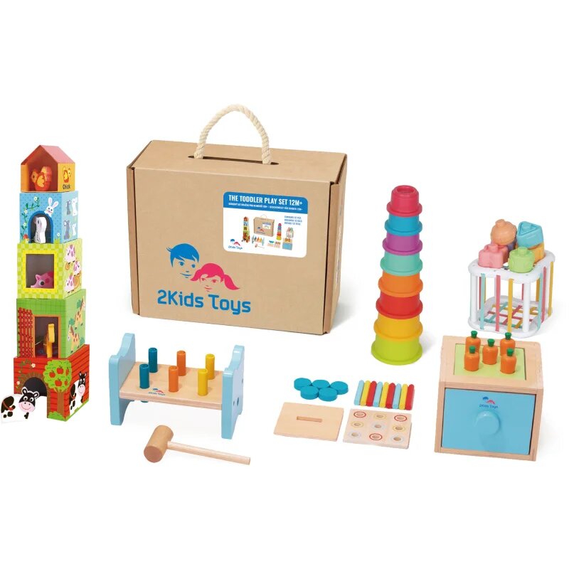 2Kids Toys Gift Set Toys komplet igrač 12m+ 52 kos