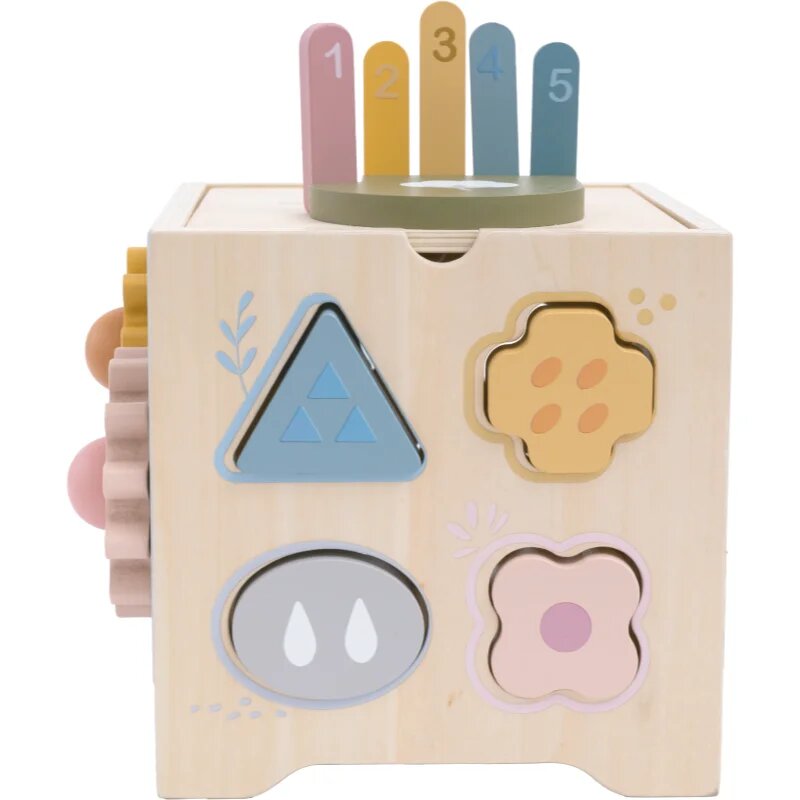 2Kids Toys Motor Activity Cube aktivnostna igrača 12m+ 37 kos