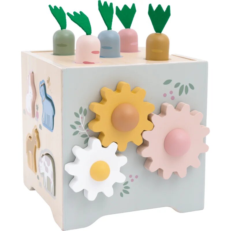 2Kids Toys Motor Activity Cube aktivnostna igrača 12m+ 37 kos