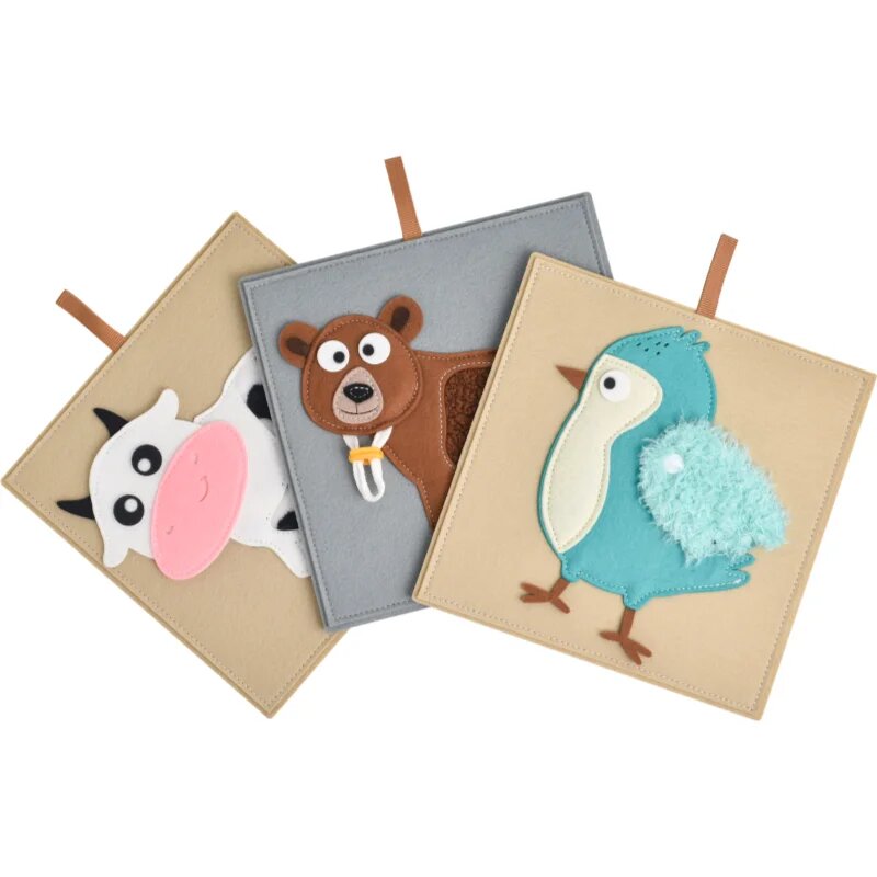 2Kids Toys Sensory Pictures Animals slikanica 6 kos